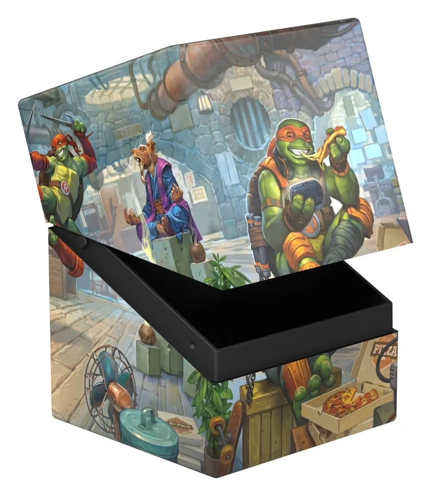 Ultimate Guard RTE Boulder 100+ Magic: The Gathering | Teenage Mutant Ninja Turtles (76 x 75 x 98.5 mm) - Turtle Lair